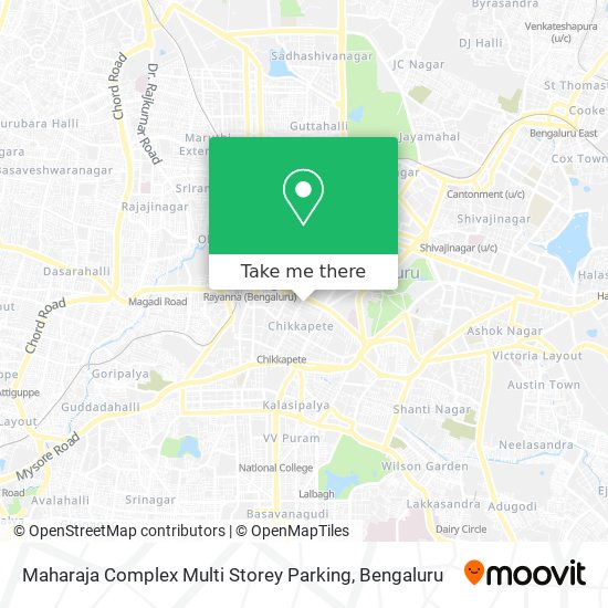 Maharaja Complex Multi Storey Parking map