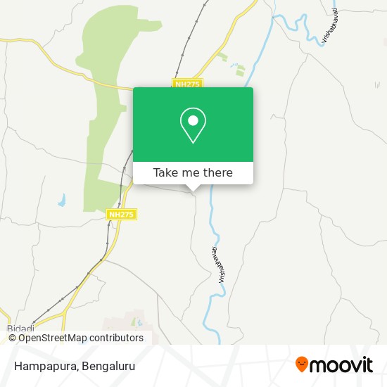 Hampapura map