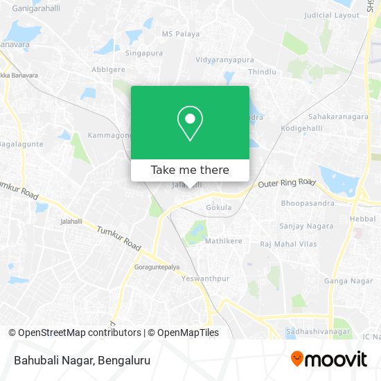 Bahubali Nagar map