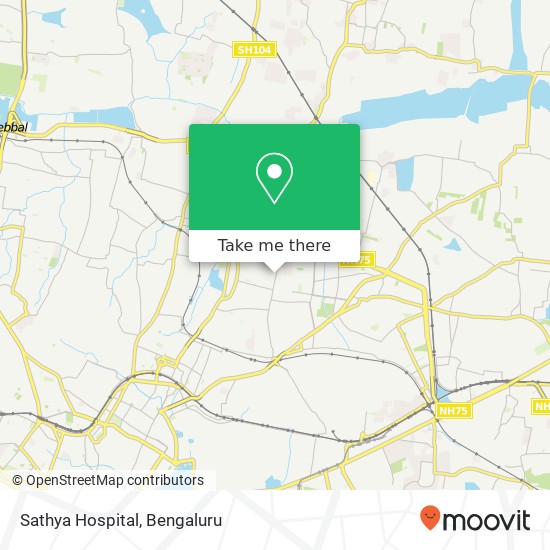 Sathya Hospital map