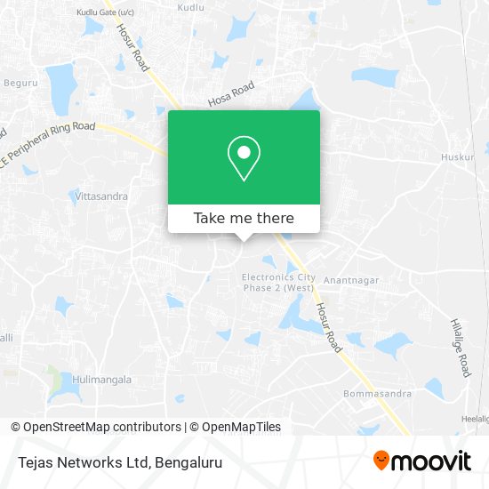 Tejas Networks Ltd map