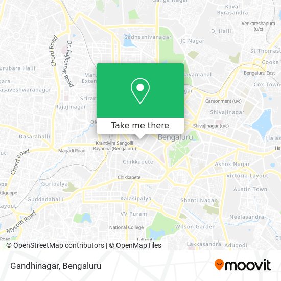 Gandhinagar map