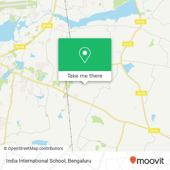 India International School map