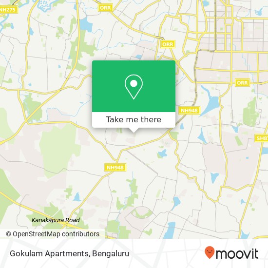 Gokulam Apartments map