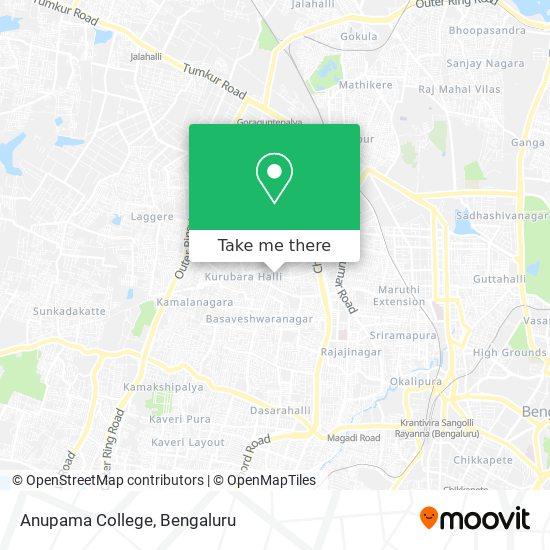 Anupama College map