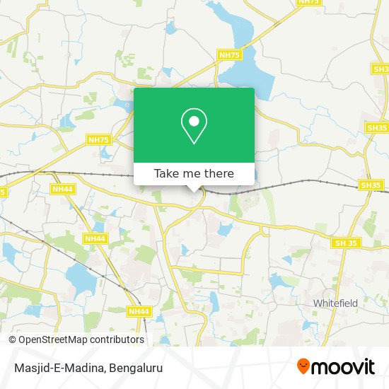Masjid-E-Madina map