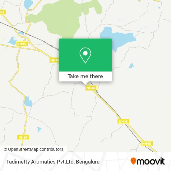 Tadimetty Aromatics Pvt.Ltd map