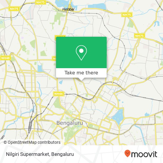 Nilgiri Supermarket map