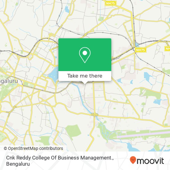 Cnk Reddy College Of Business Management. map