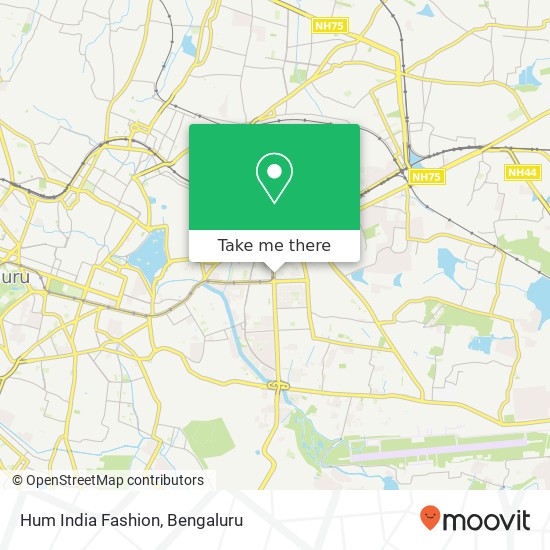 Hum India Fashion map
