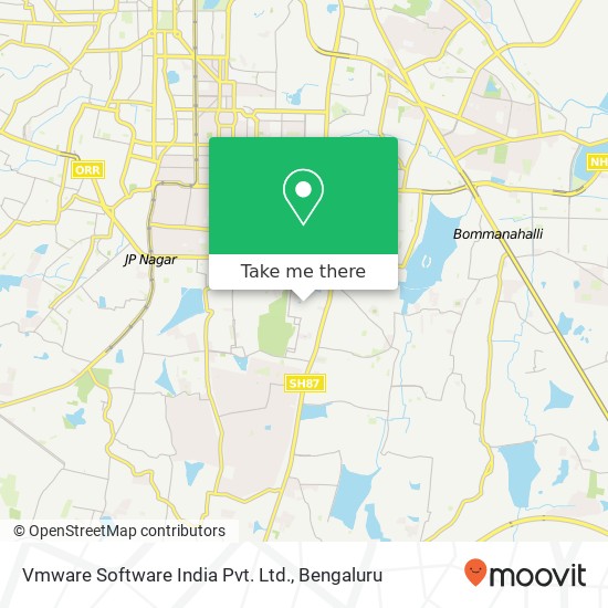 Vmware Software India Pvt. Ltd. map