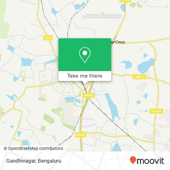 Gandhinagar map