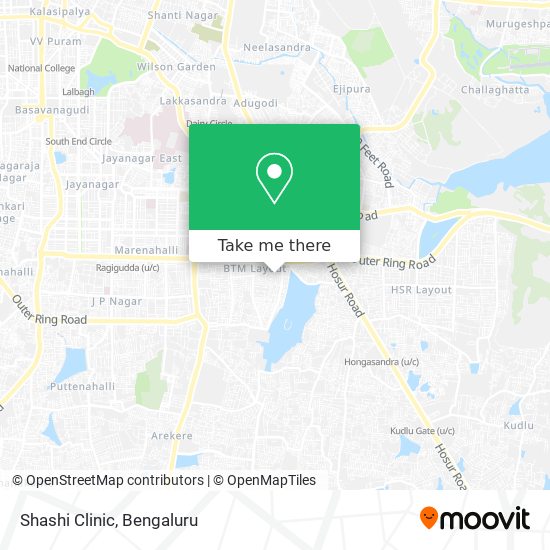 Shashi Clinic map