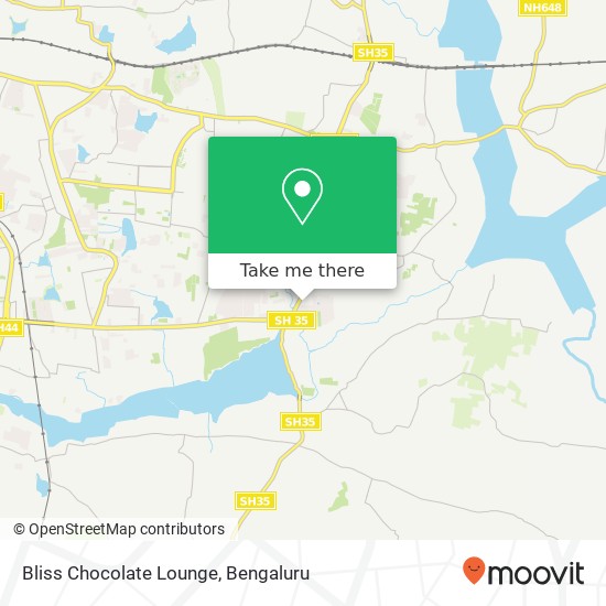 Bliss Chocolate Lounge map