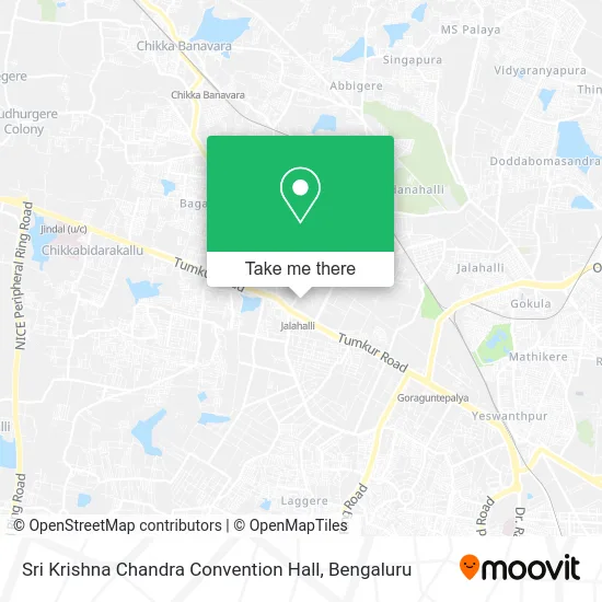 Sri Krishna Chandra Convention Hall map
