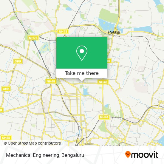 Mechanical Engineering map