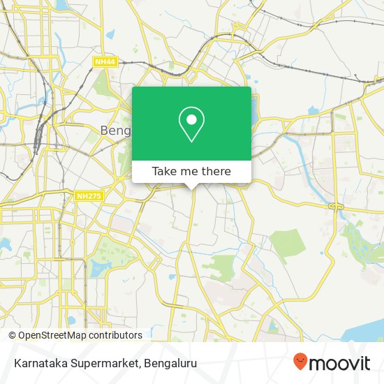 Karnataka Supermarket map