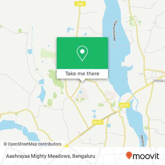 Aashrayaa Mighty Meadows map