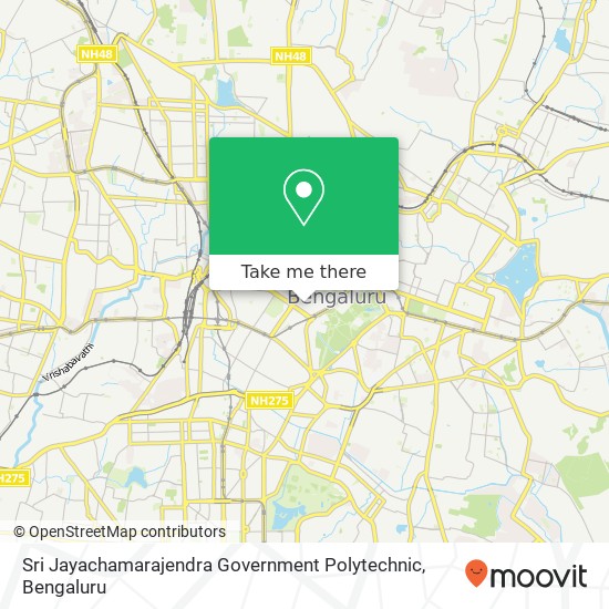 Sri Jayachamarajendra Government Polytechnic map