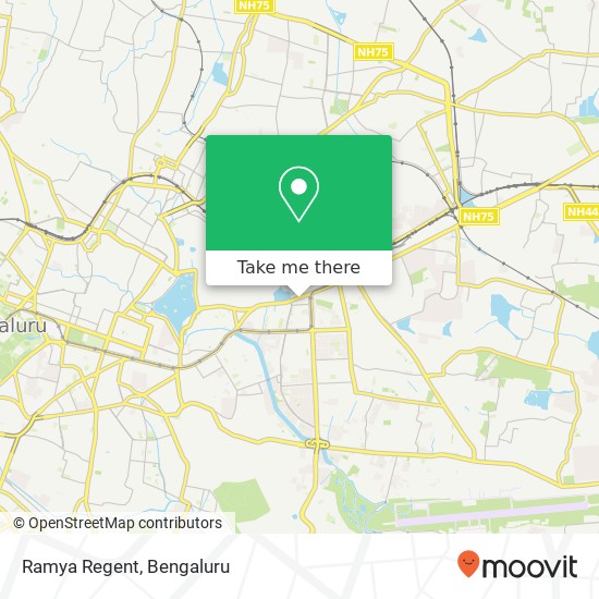 Ramya Regent map
