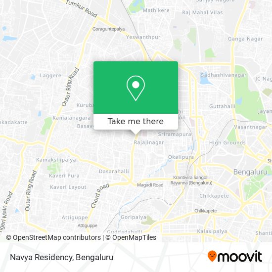 Navya Residency map