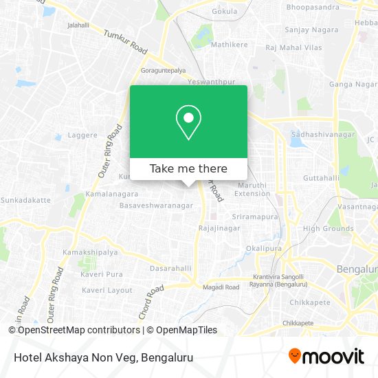 Hotel Akshaya Non Veg map