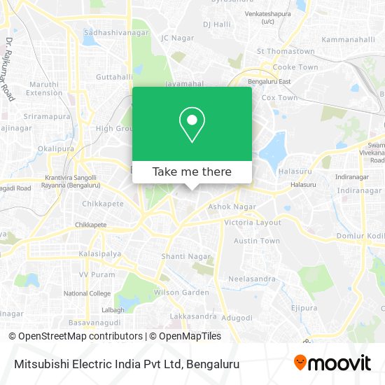 Mitsubishi Electric India Pvt Ltd map