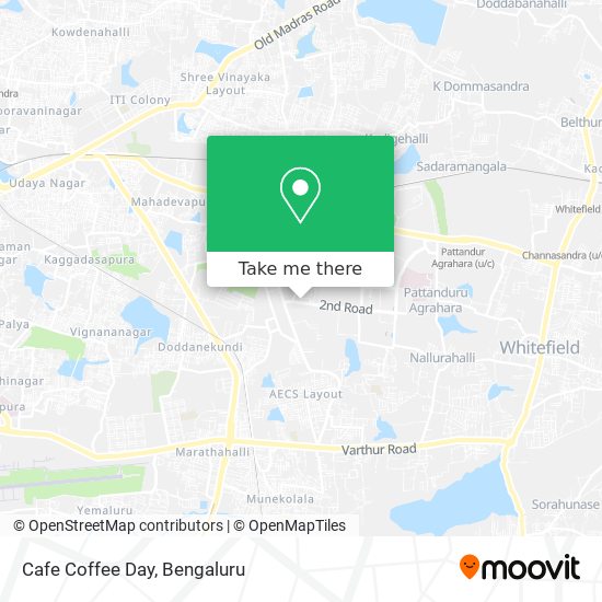 Cafe Coffee Day map