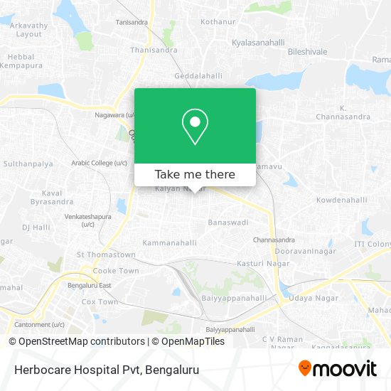 Herbocare Hospital Pvt map