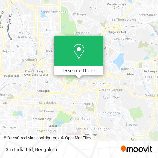 3m India Ltd map