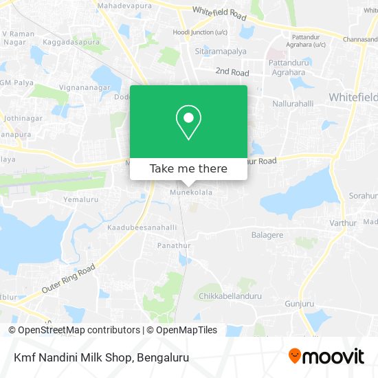 Kmf Nandini Milk Shop map