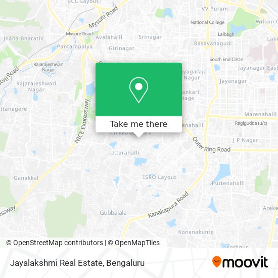 Jayalakshmi Real Estate map