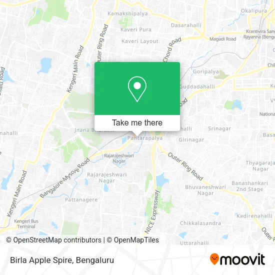 Birla Apple Spire map
