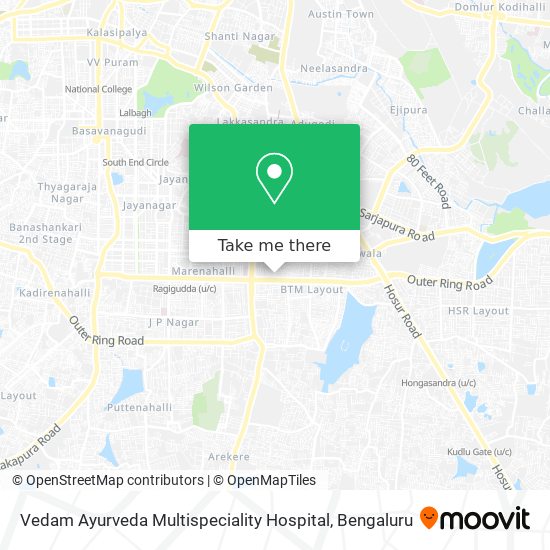 Vedam Ayurveda Multispeciality Hospital map