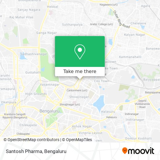 Santosh Pharma map