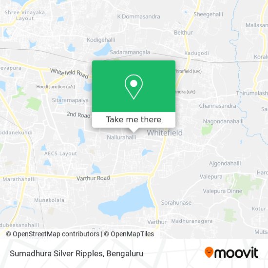 Sumadhura Silver Ripples map