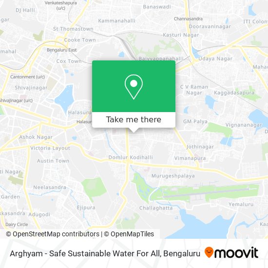 Arghyam - Safe Sustainable Water For All map