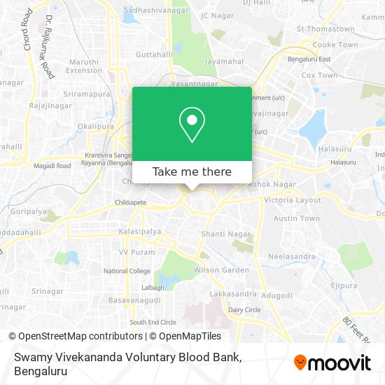 Swamy Vivekananda Voluntary Blood Bank map
