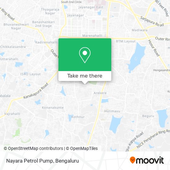 Nayara Petrol Pump map