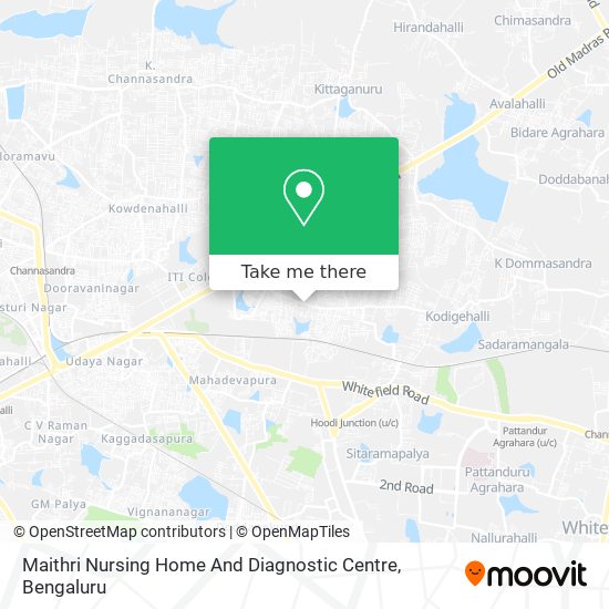 Maithri Nursing Home And Diagnostic Centre map