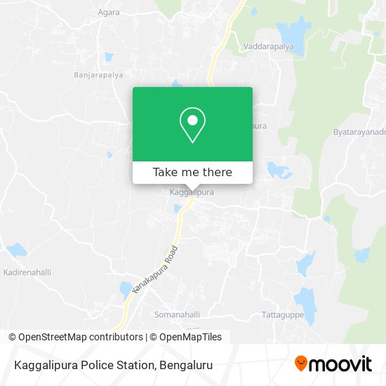 Kaggalipura Police Station map