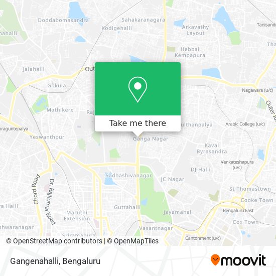 Gangenahalli map
