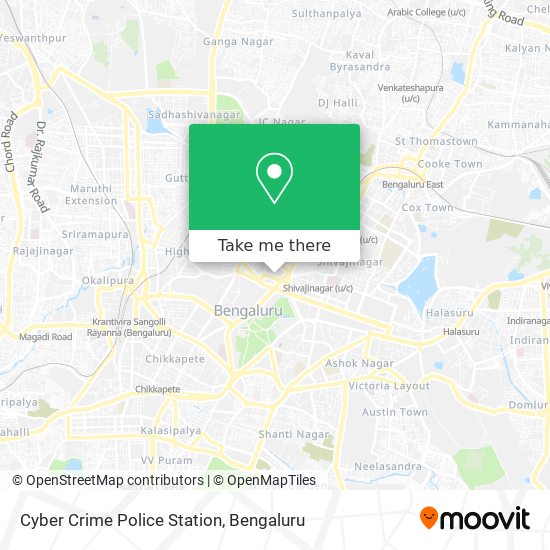 Cyber Crime Police Station map