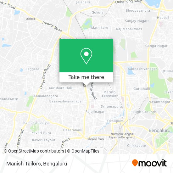 Manish Tailors map