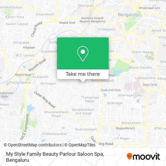 My Style Family Beauty Parlour Saloon Spa map