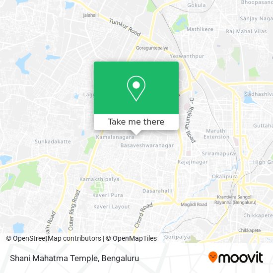 Shani Mahatma Temple map