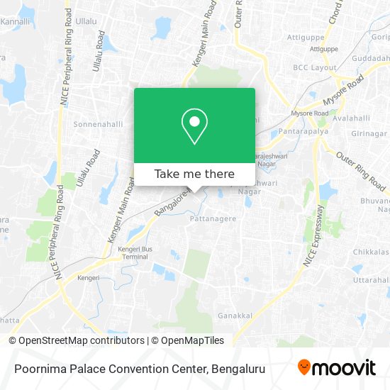 Poornima Palace Convention Center map