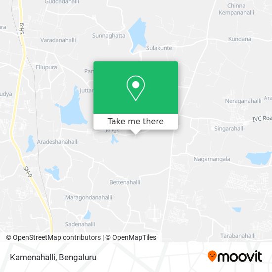 Kamenahalli map