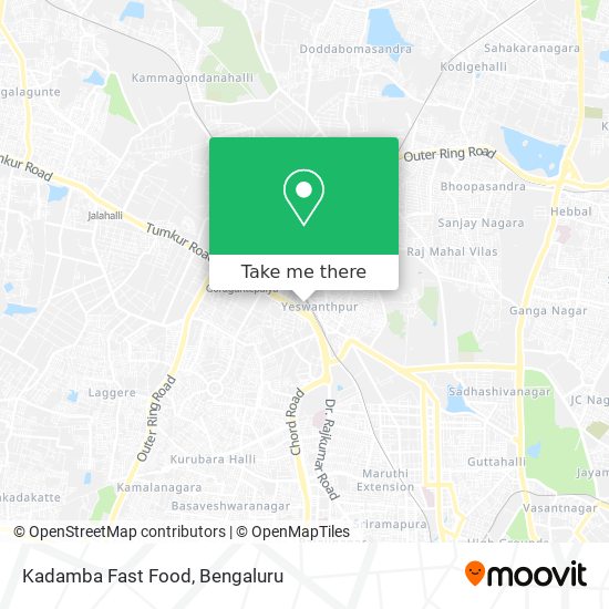 Kadamba Fast Food map