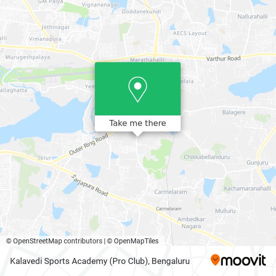 Kalavedi Sports Academy (Pro Club) map